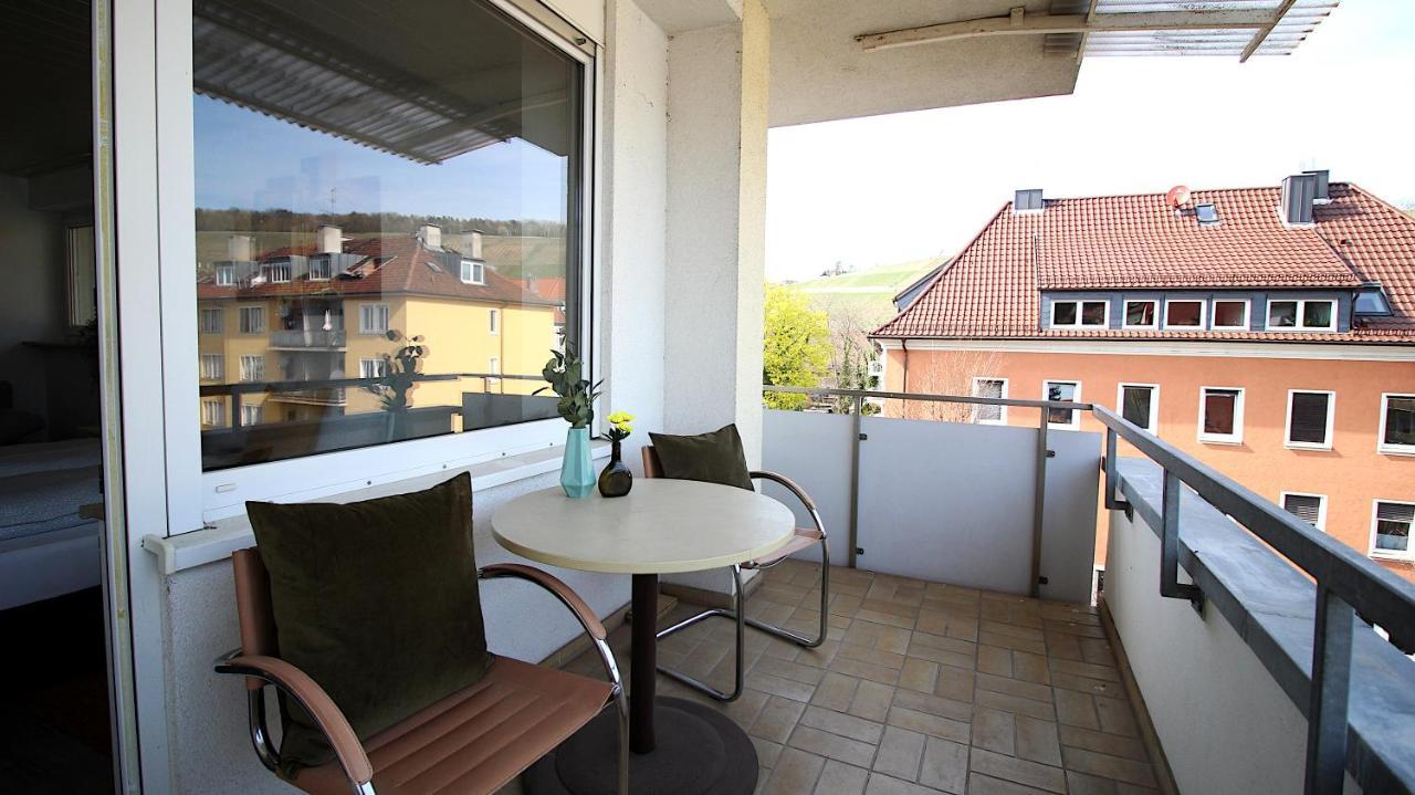 Grosszuegige Stadtwohnung - Garage, Balkon เวิร์ซบวร์ก ภายนอก รูปภาพ